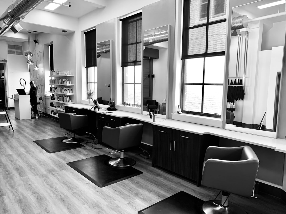 Ambiente de cuidado y spa para uñas